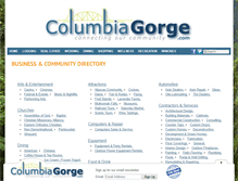 Tablet Screenshot of dir.columbiagorge.com